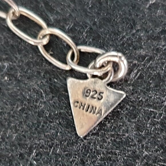 Vintage Silpada Retired Sterling Serpentine, Amazonite & Howlite Bead Necklace - Picture 9 of 12